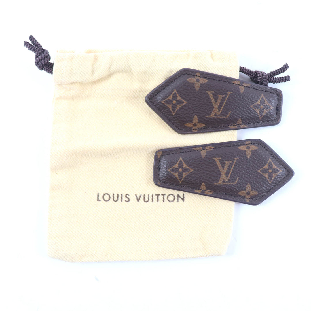 Very Good LOUIS VUITTON Valletta Backstage MNG Brown leather Women M01443