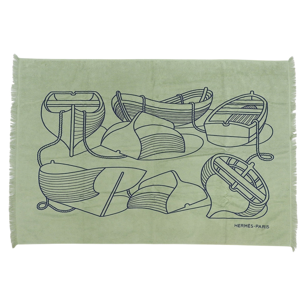 Pristine HERMES Other miscellaneous goods Yachting Plage Teresa Beach towel