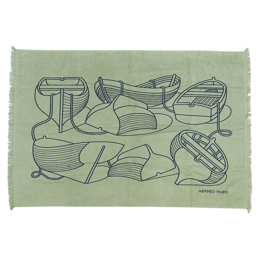 Pristine HERMES Other miscellaneous goods Yachting Plage Teresa Beach towel