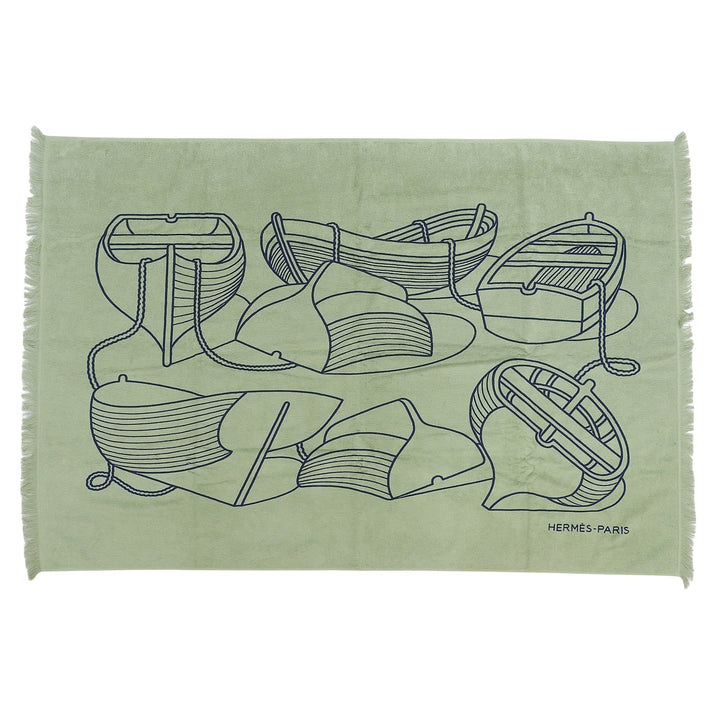 Pristine HERMES Other miscellaneous goods Yachting Plage Teresa Beach towel