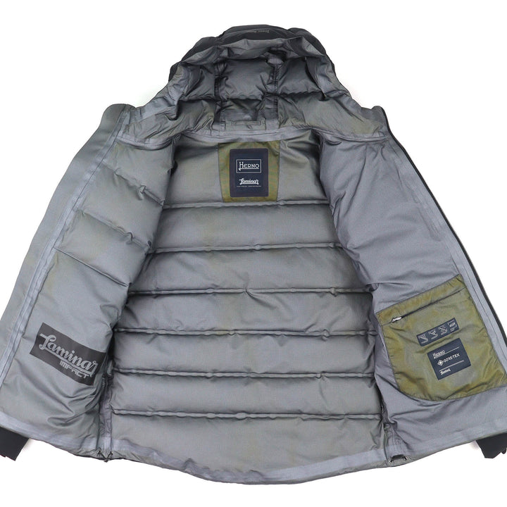 Great Herno Down jacket 3-Layer Seamless Down Blouson GORE-TEX black 50 PI134UL