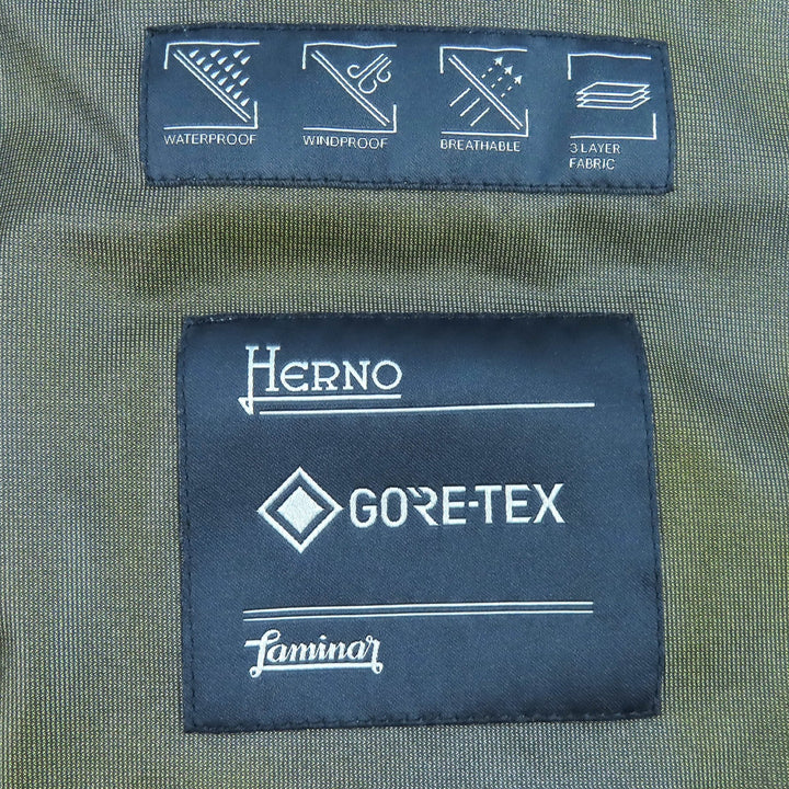 Great Herno Down jacket 3-Layer Seamless Down Blouson GORE-TEX black 50 PI134UL