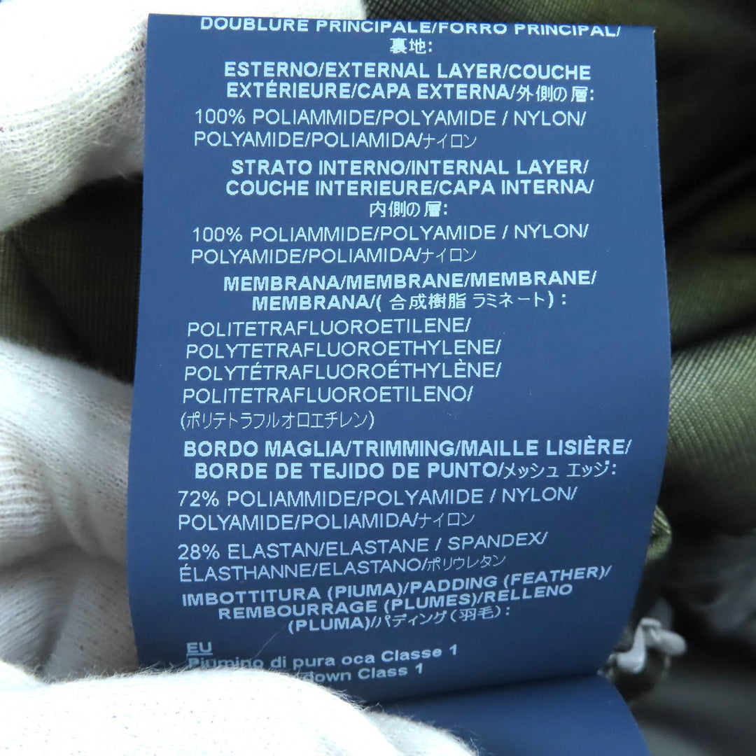 Great Herno Down jacket 3-Layer Seamless Down Blouson GORE-TEX black 50 PI134UL