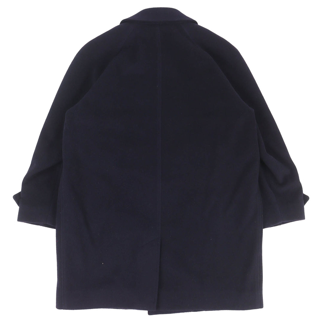 Great Burberrys coat Navy wool mens