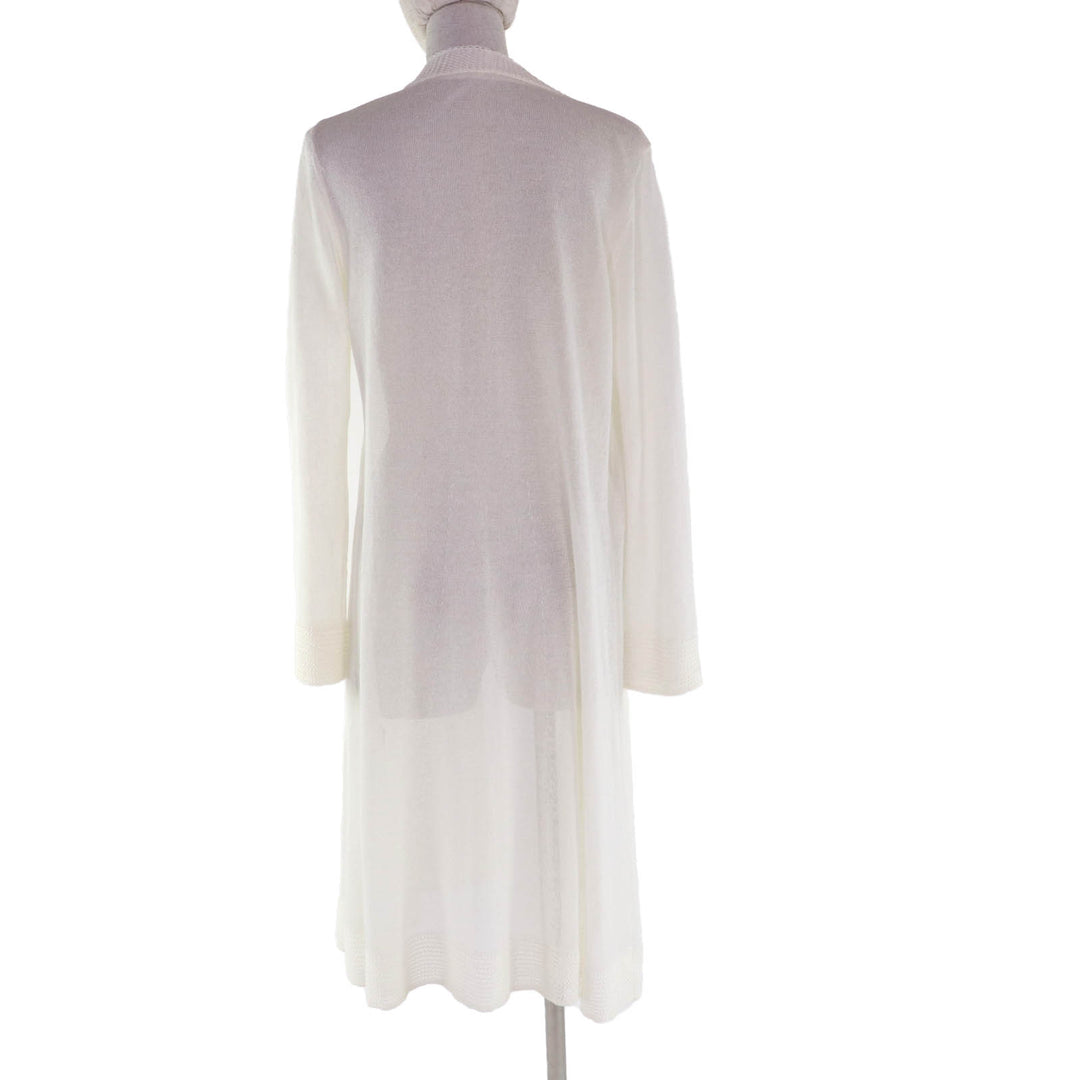 Excellent FOXEY cardigan Otavia Ivory linen Women 43431