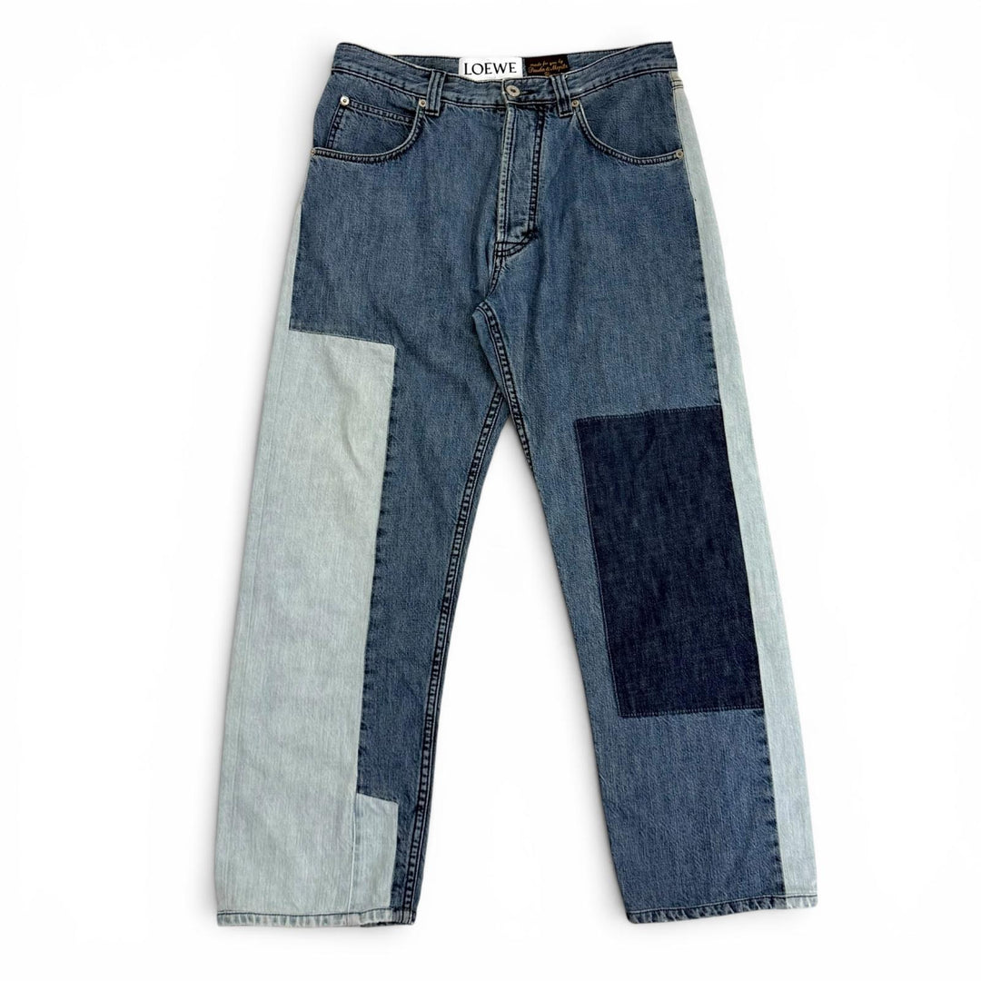 Very Good LOEWE Pants Indigo cotton mens 46 H2292030IB