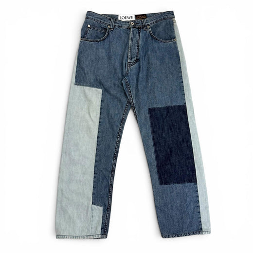 Very Good LOEWE Pants Indigo cotton mens 46 H2292030IB