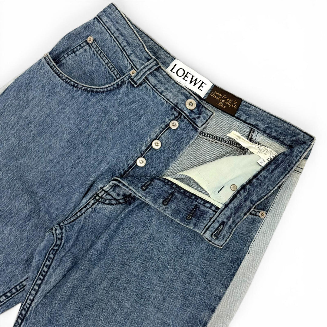 Very Good LOEWE Pants Indigo cotton mens 46 H2292030IB