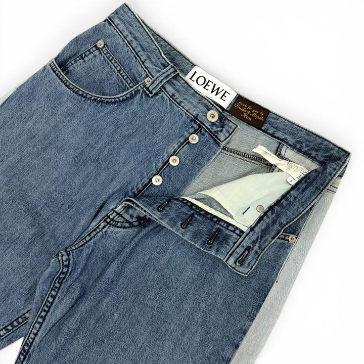 Very Good LOEWE Pants Indigo cotton mens 46 H2292030IB
