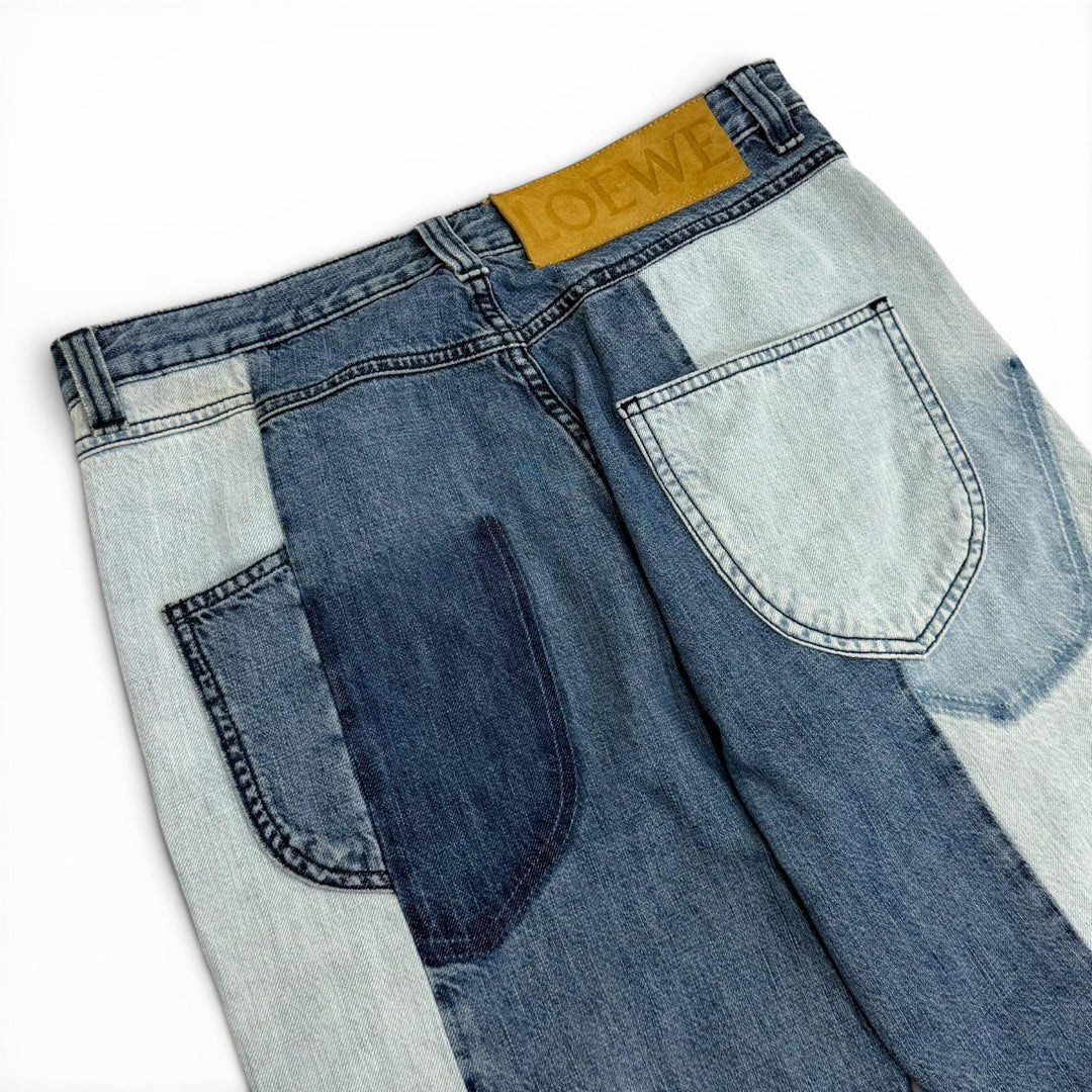 Very Good LOEWE Pants Indigo cotton mens 46 H2292030IB