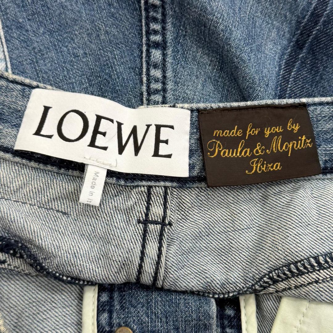 Very Good LOEWE Pants Indigo cotton mens 46 H2292030IB