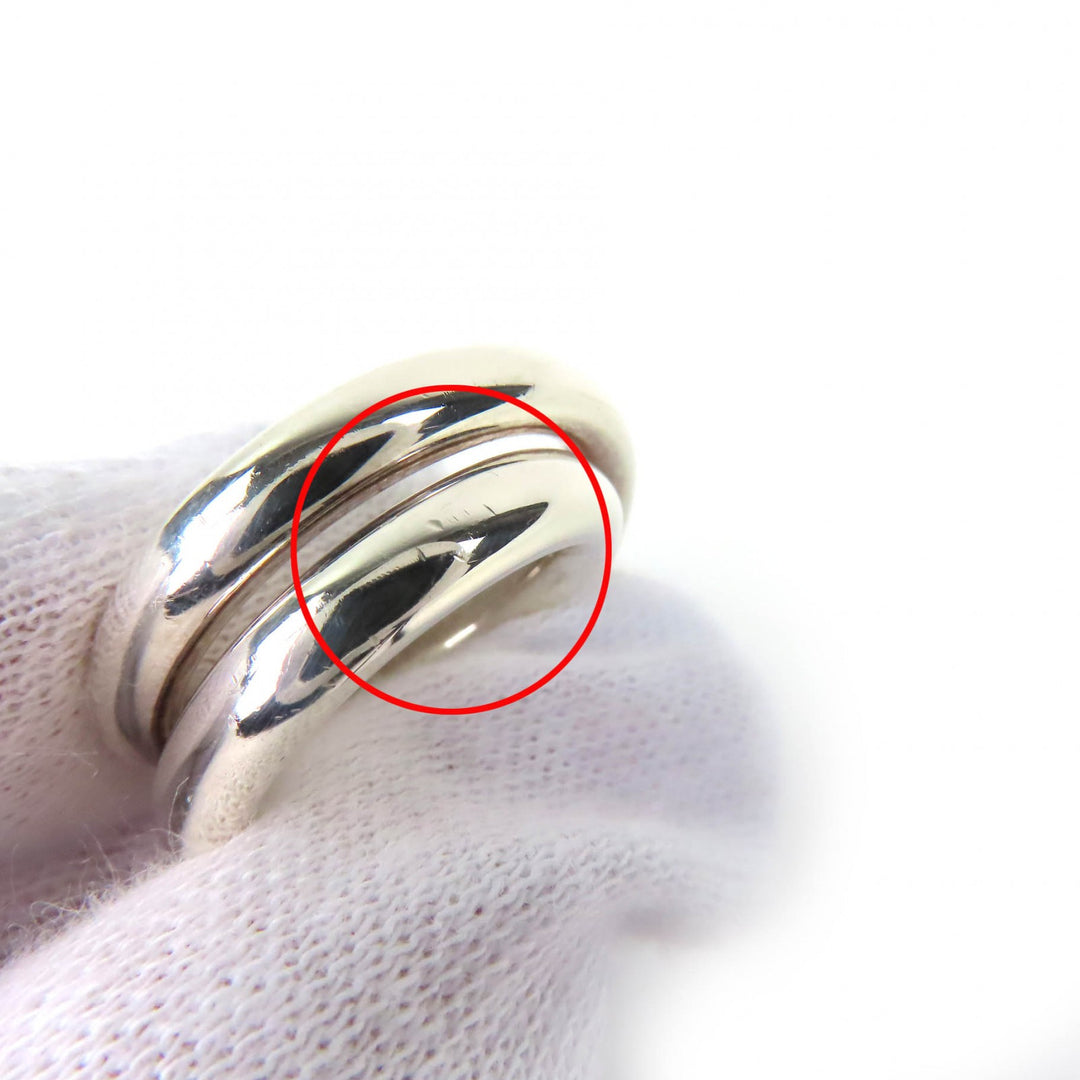 Great HERMES Ring Vertige ring Silver 925 Women 52