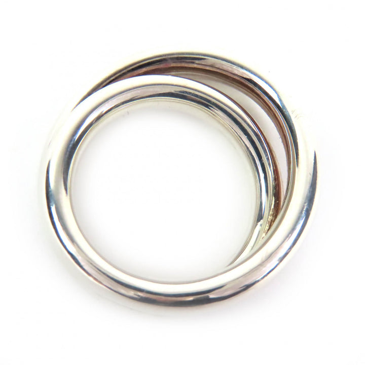 Great HERMES Ring Vertige ring Silver 925 Women 52