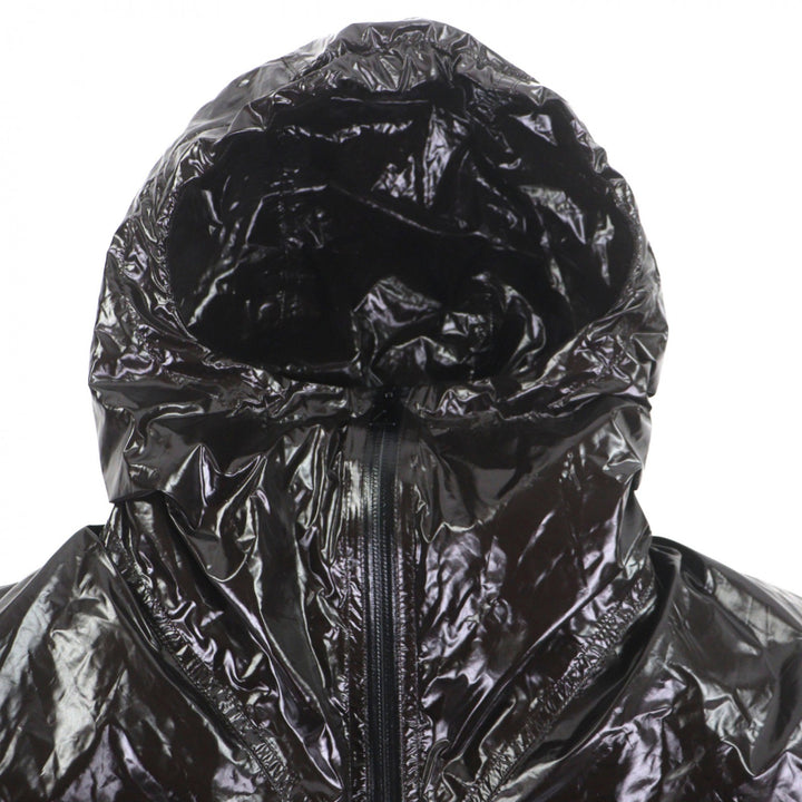Excellent BOTTEGAVENETA Down jacket double zip up Dark brown Nylon mens L 659724
