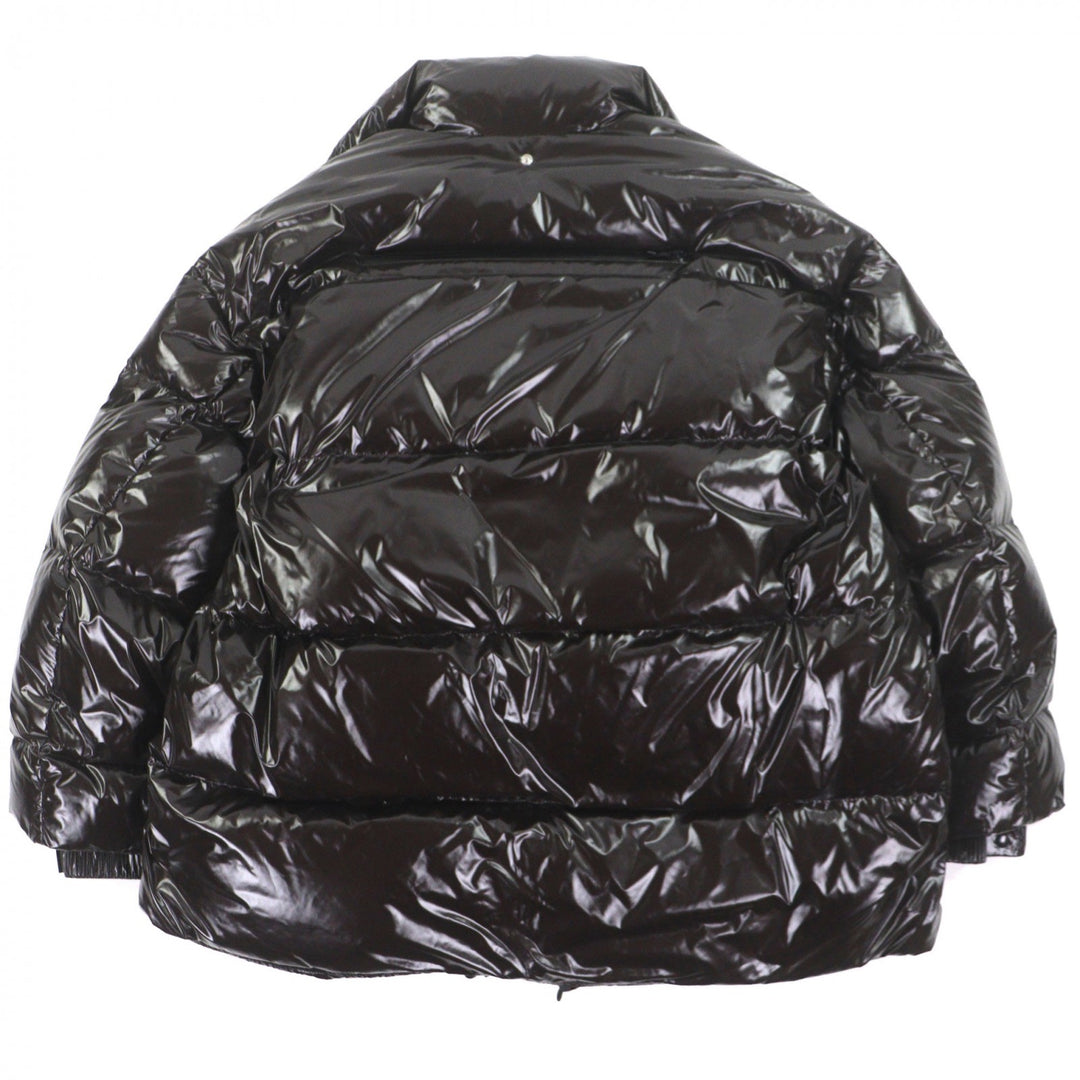 Excellent BOTTEGAVENETA Down jacket double zip up Dark brown Nylon mens L 659724