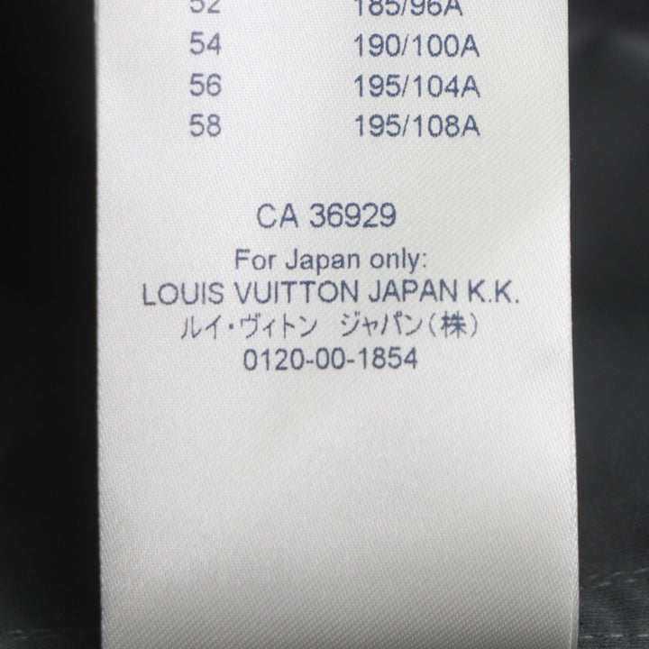 Pristine LOUIS VUITTON Jacket gray polyester mens 46 HHB99W