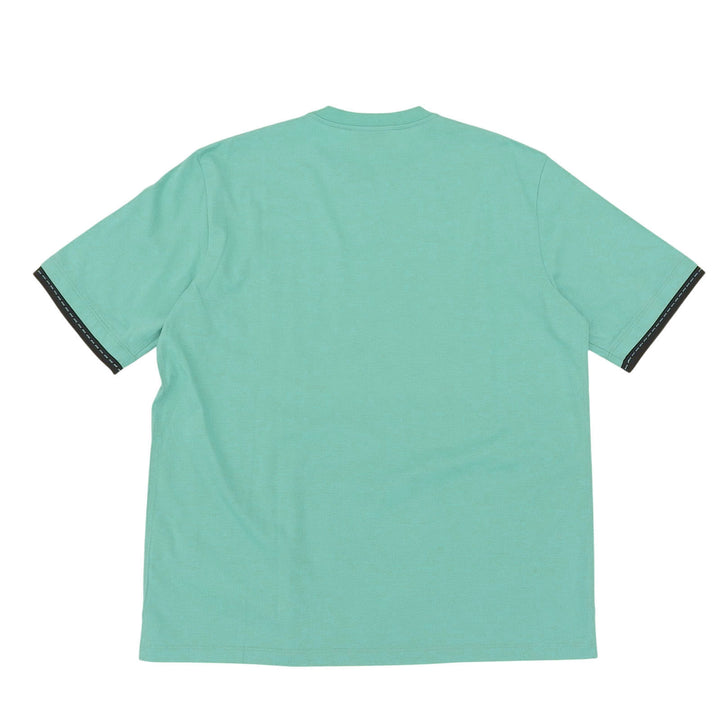 Pristine HERMES Short sleeve T-shirt Light blue cotton mens M