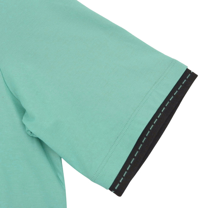 Pristine HERMES Short sleeve T-shirt Light blue cotton mens M