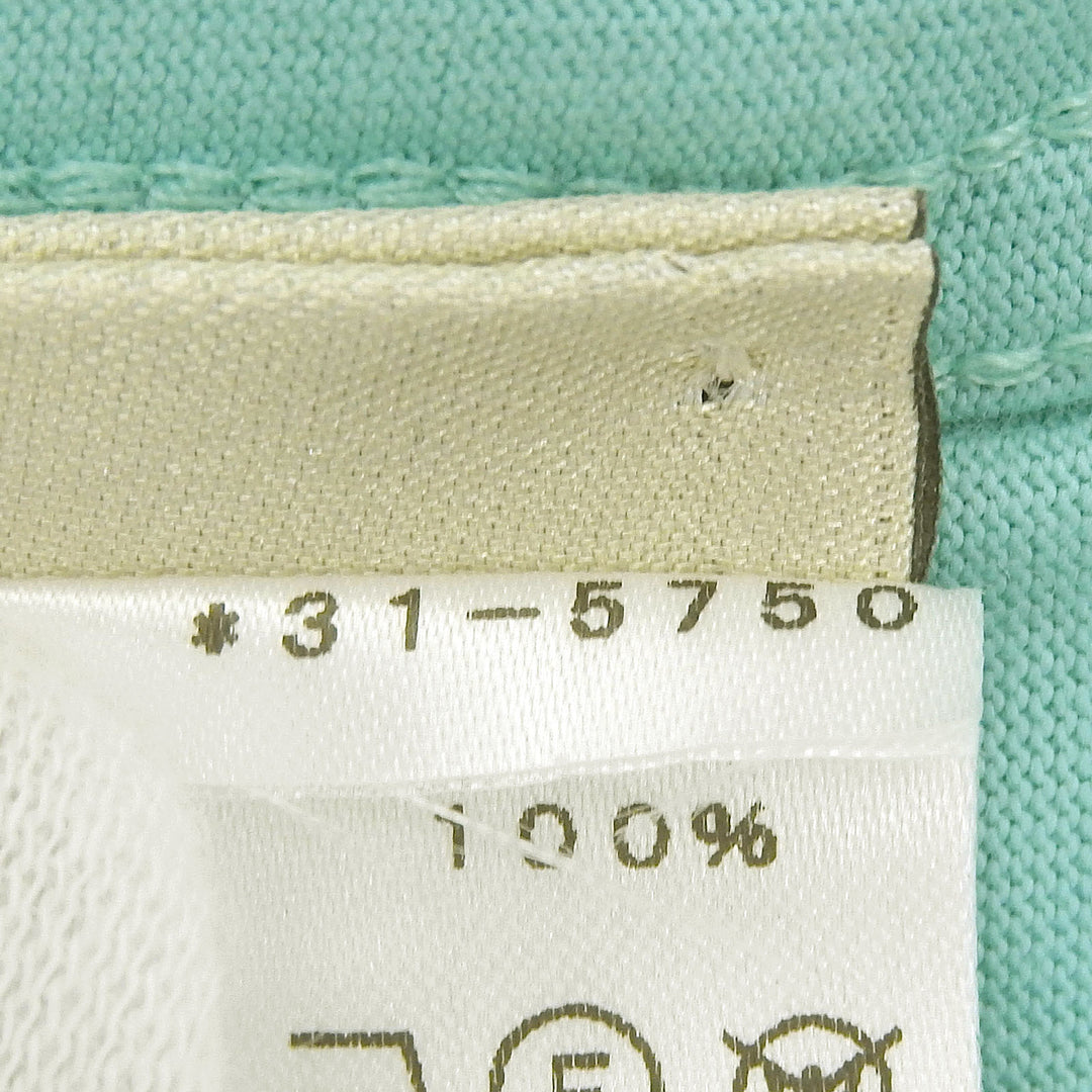 Pristine HERMES Short sleeve T-shirt Light blue cotton mens M