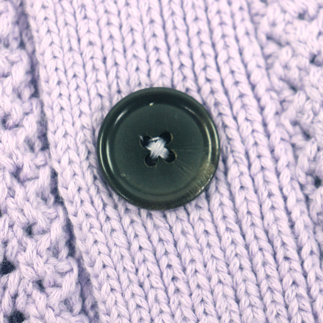 Pristine HERMES sweater purple cotton mens M