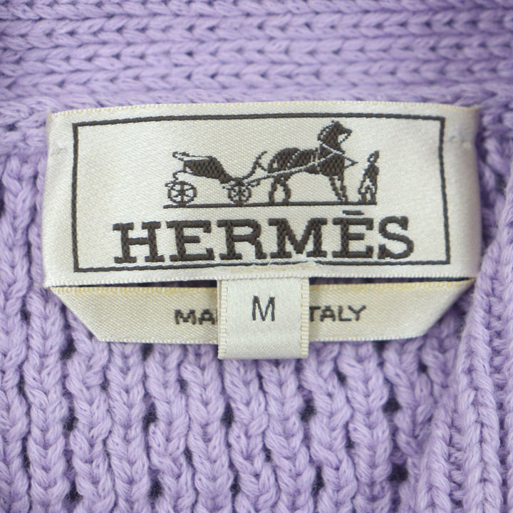 Pristine HERMES sweater purple cotton mens M