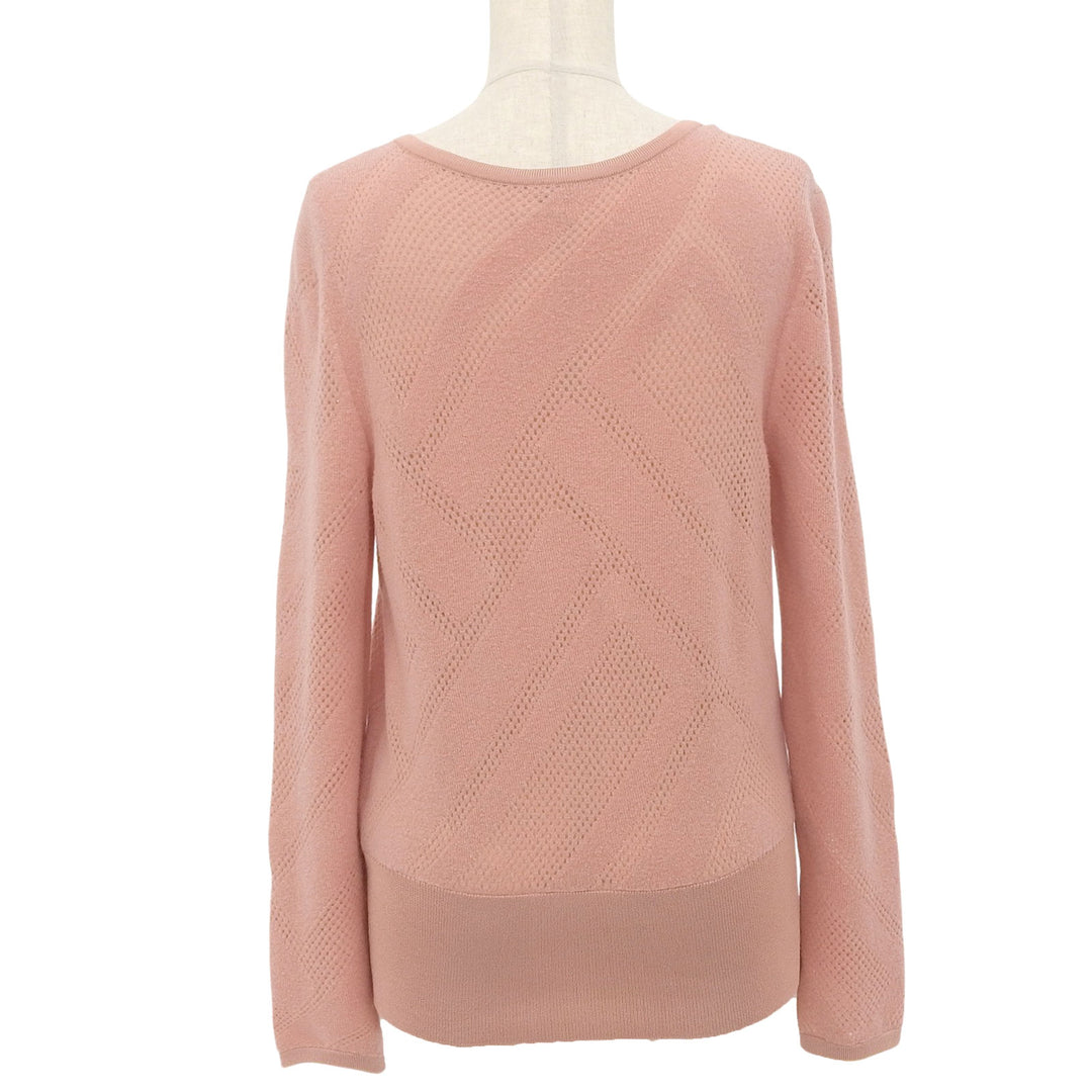 Pristine HERMES knit pink wool Women 40 2H2618DC