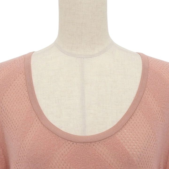 Pristine HERMES knit pink wool Women 40 2H2618DC