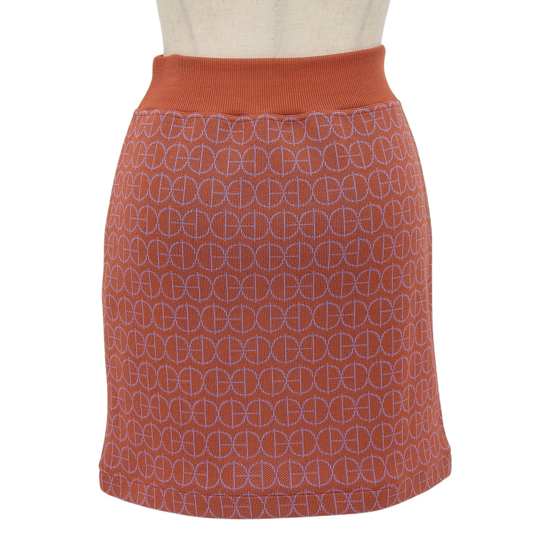 Discounted Pristine HERMES skirt Orange cotton Women 36 2E4300DY