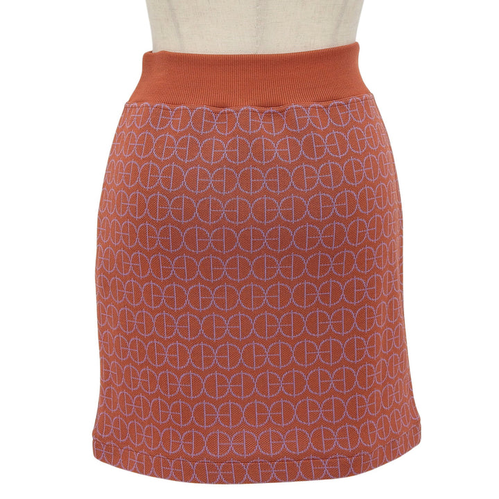 Discounted Pristine HERMES skirt Orange cotton Women 36 2E4300DY