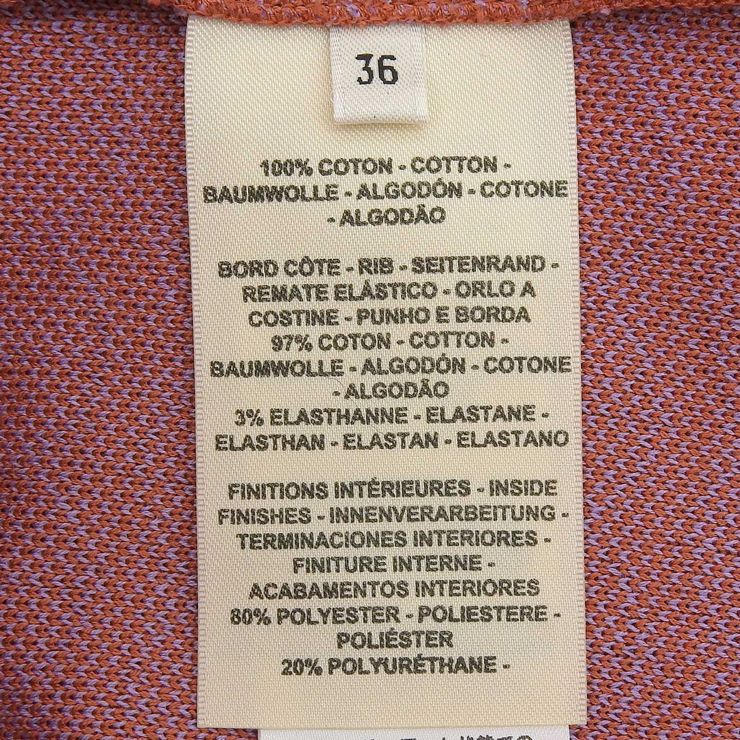 Discounted Pristine HERMES skirt Orange cotton Women 36 2E4300DY