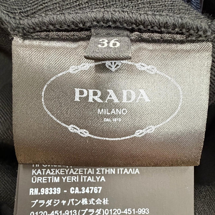 Discounted Excellent PRADA Pants black wool Women 36 22225