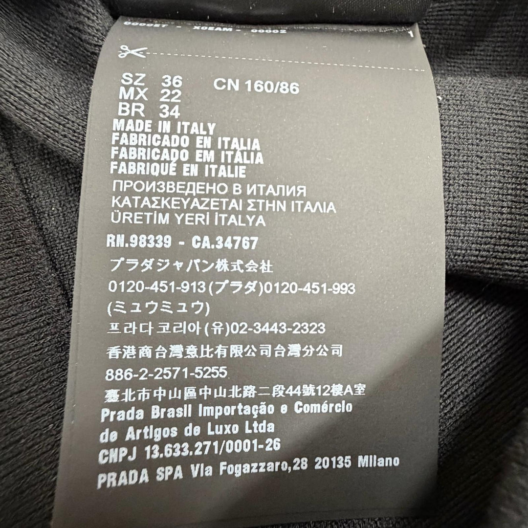 Discounted Excellent PRADA Pants black wool Women 36 22225