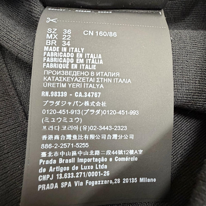 Discounted Excellent PRADA Pants black wool Women 36 22225