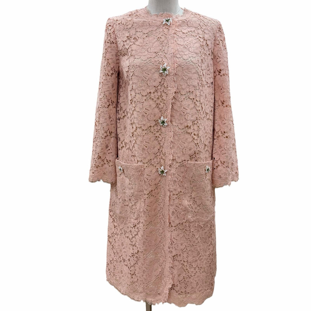 Discounted Pristine DOLCE&GABBANA coat pink Women 36