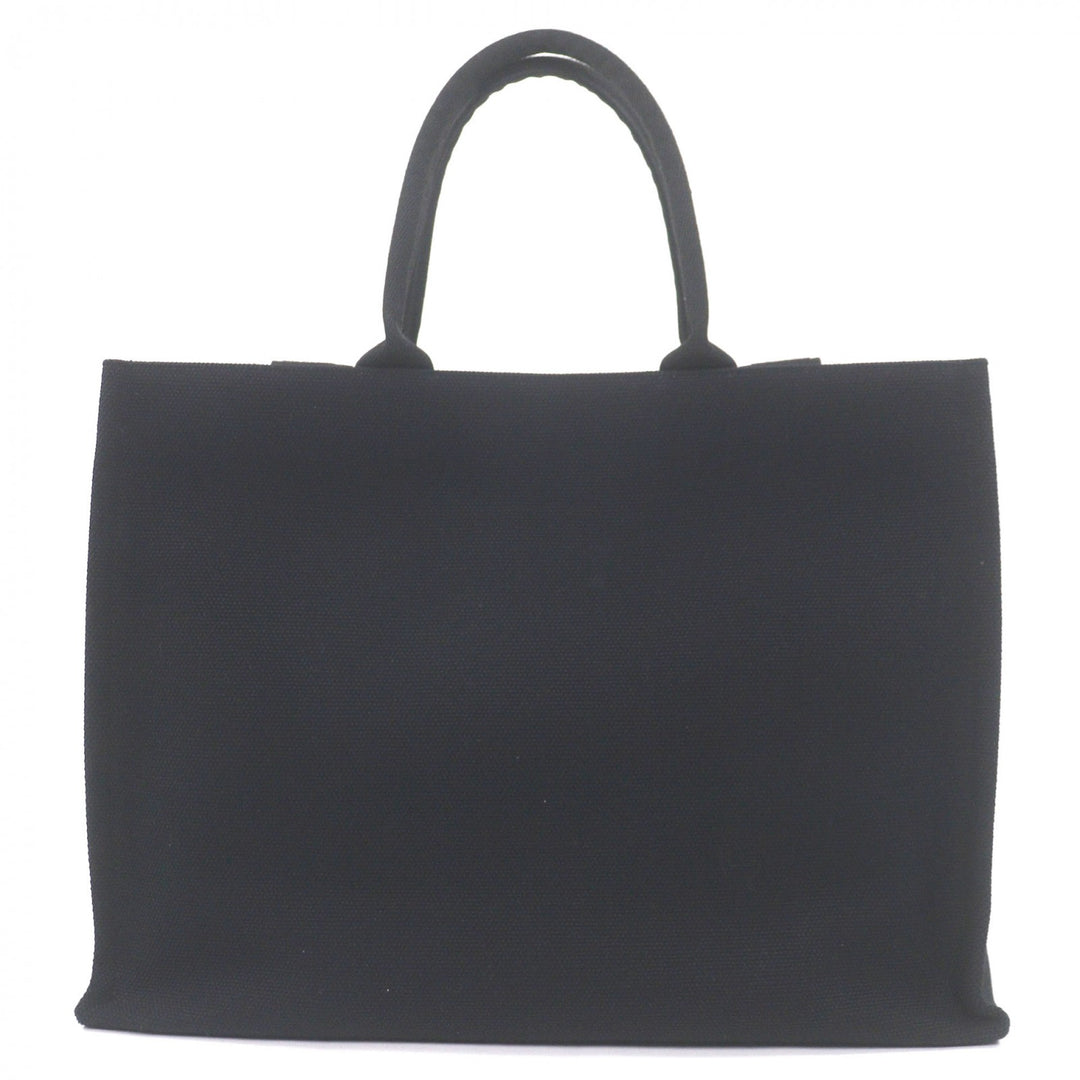 Excellent MARNI Tote Bag Logo print 2-way large black canvas mens