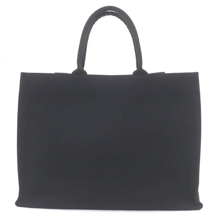 Excellent MARNI Tote Bag Logo print 2-way large black canvas mens