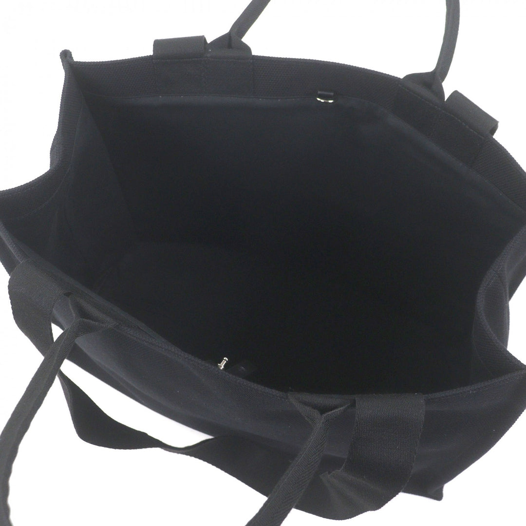 Excellent MARNI Tote Bag Logo print 2-way large black canvas mens