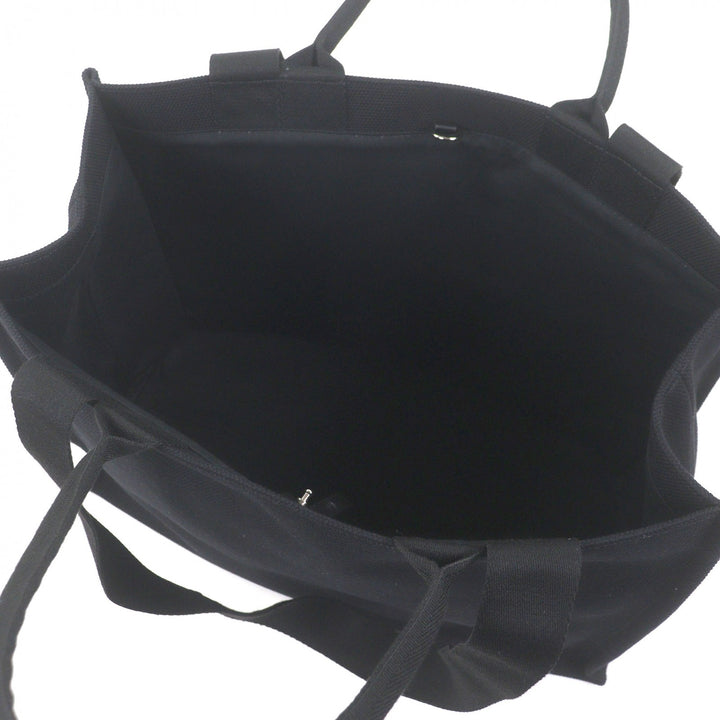 Excellent MARNI Tote Bag Logo print 2-way large black canvas mens