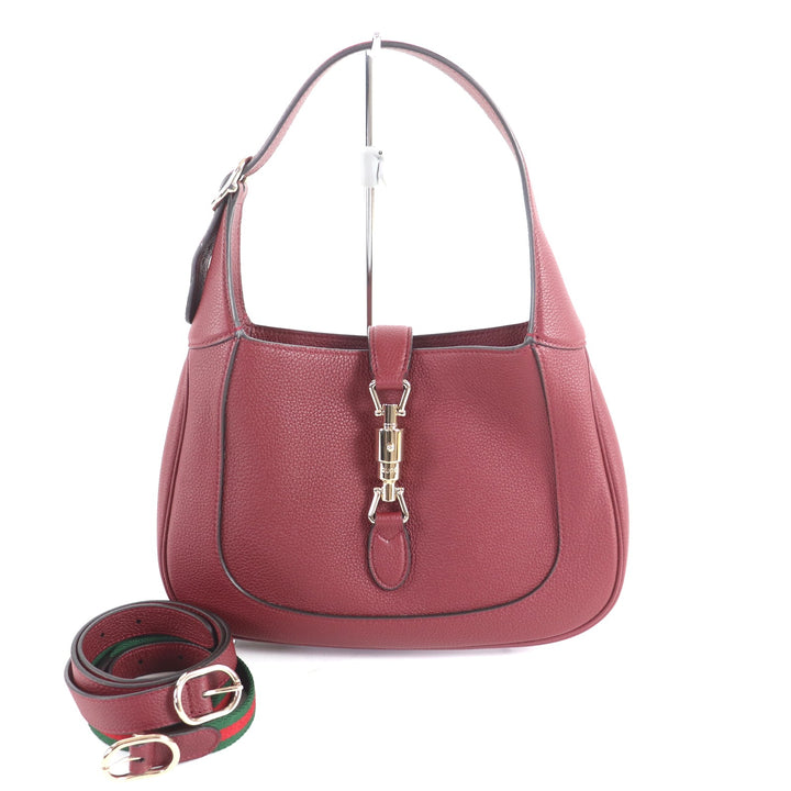 Pristine GUCCI Shoulder Bag Gucci Jackie 1961 leather Women 810232