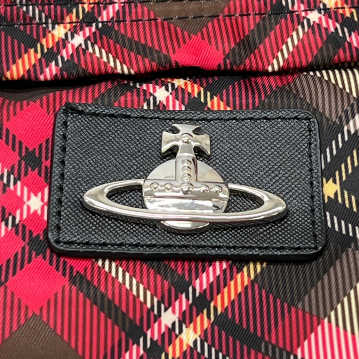 Pristine Vivienne Westwood Backpack Â· Daypack Orb Tartan Check Synthetic
