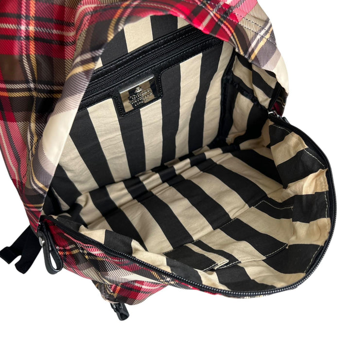 Pristine Vivienne Westwood Backpack Â· Daypack Orb Tartan Check Synthetic