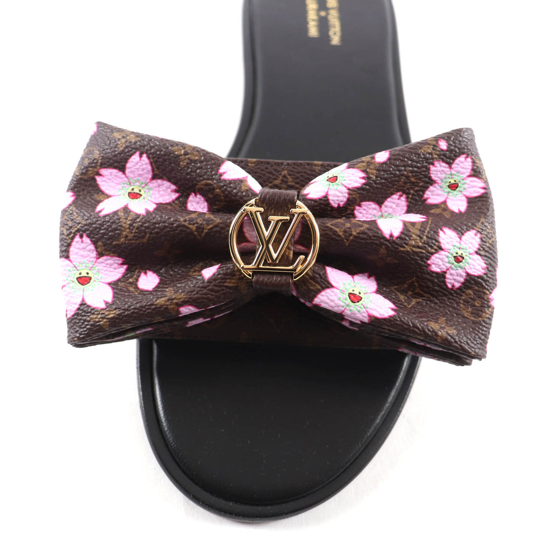 Pristine LOUIS VUITTON Sandals Brown leather Women 38 1AGVXU