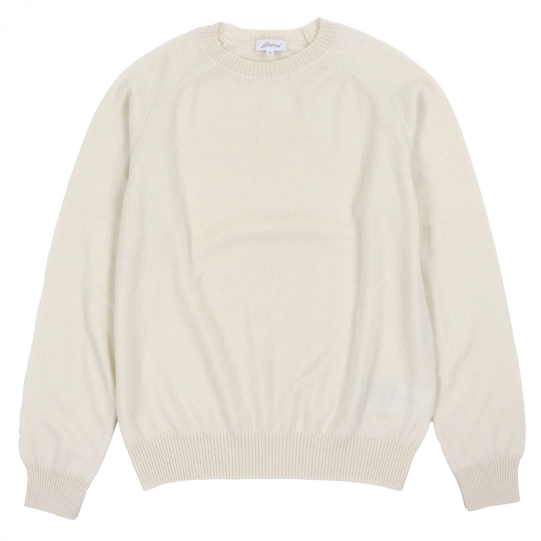 Great Brioni sweater Ivory cashmere mens 52