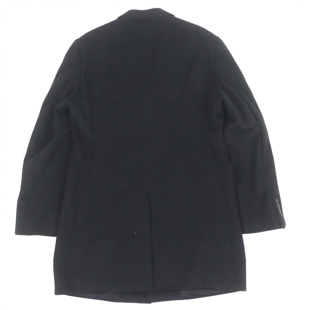 Great ARMANI COLLEZIONI Chester coat Water-repellent single black wool mens 52