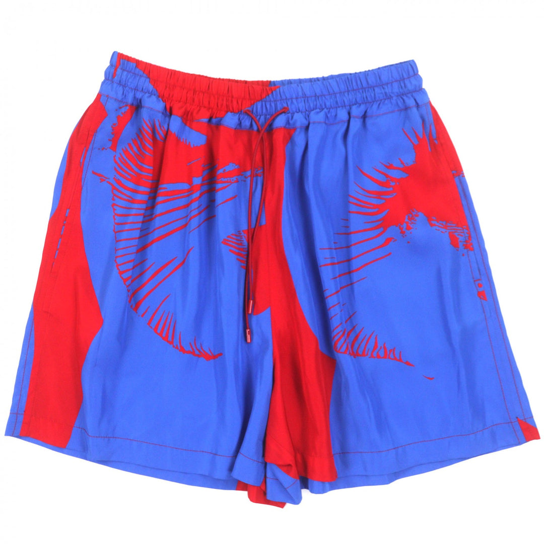 Excellent BOTTEGAVENETA Shorts Overall handle blue Viscose mens 46 667101