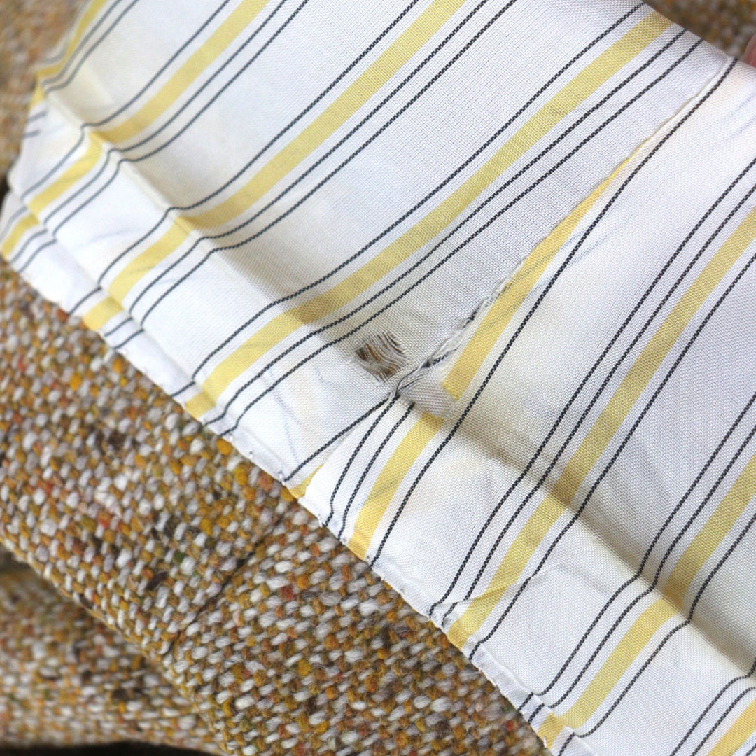 Great ARNYS PARIS tailored jacket JEAN G yellow wool mens 54