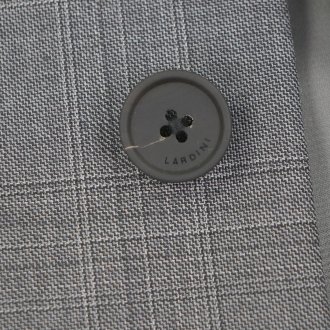 Excellent LARDINI coat BY YOSUKE AIZAWA gray wool mens M