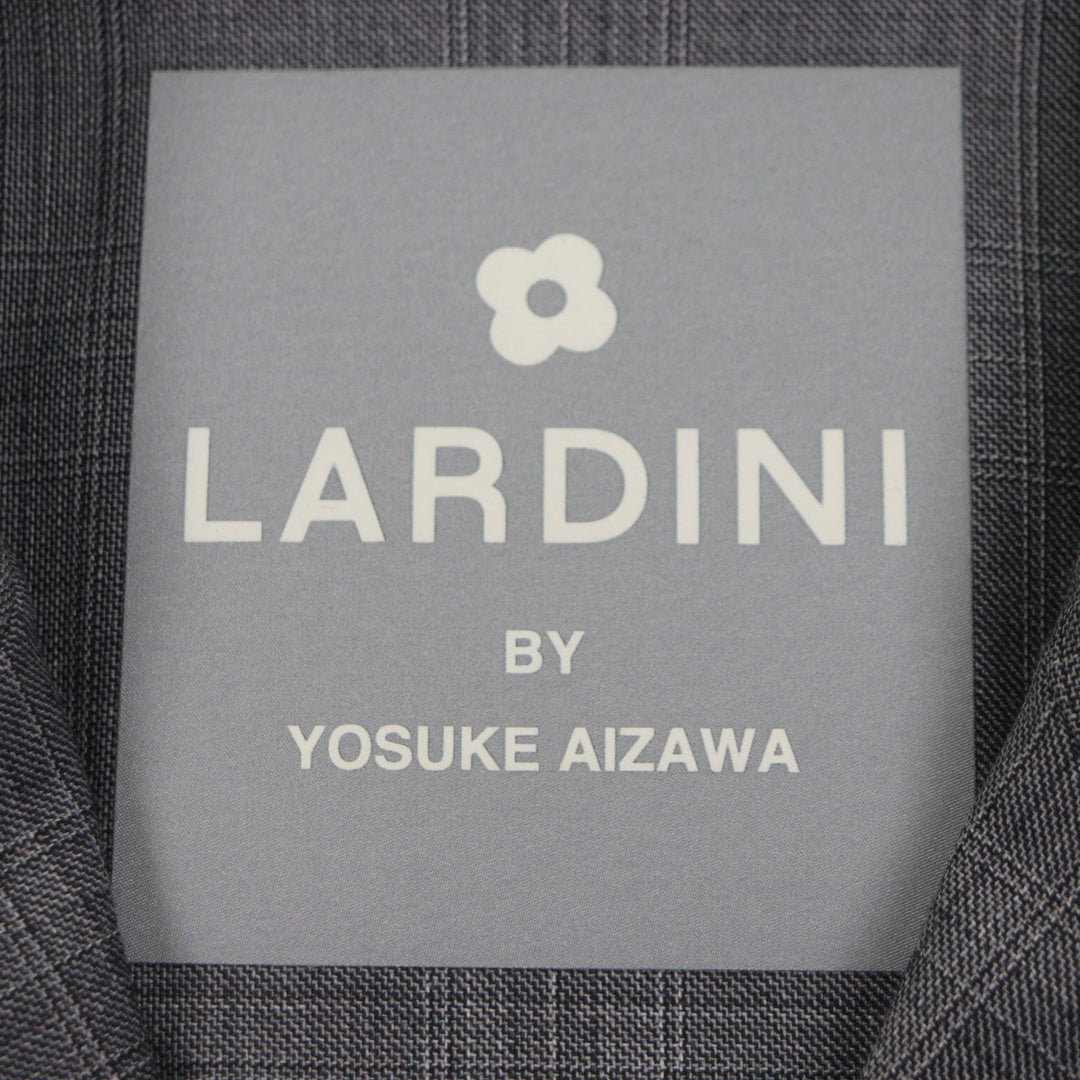 Excellent LARDINI coat BY YOSUKE AIZAWA gray wool mens M
