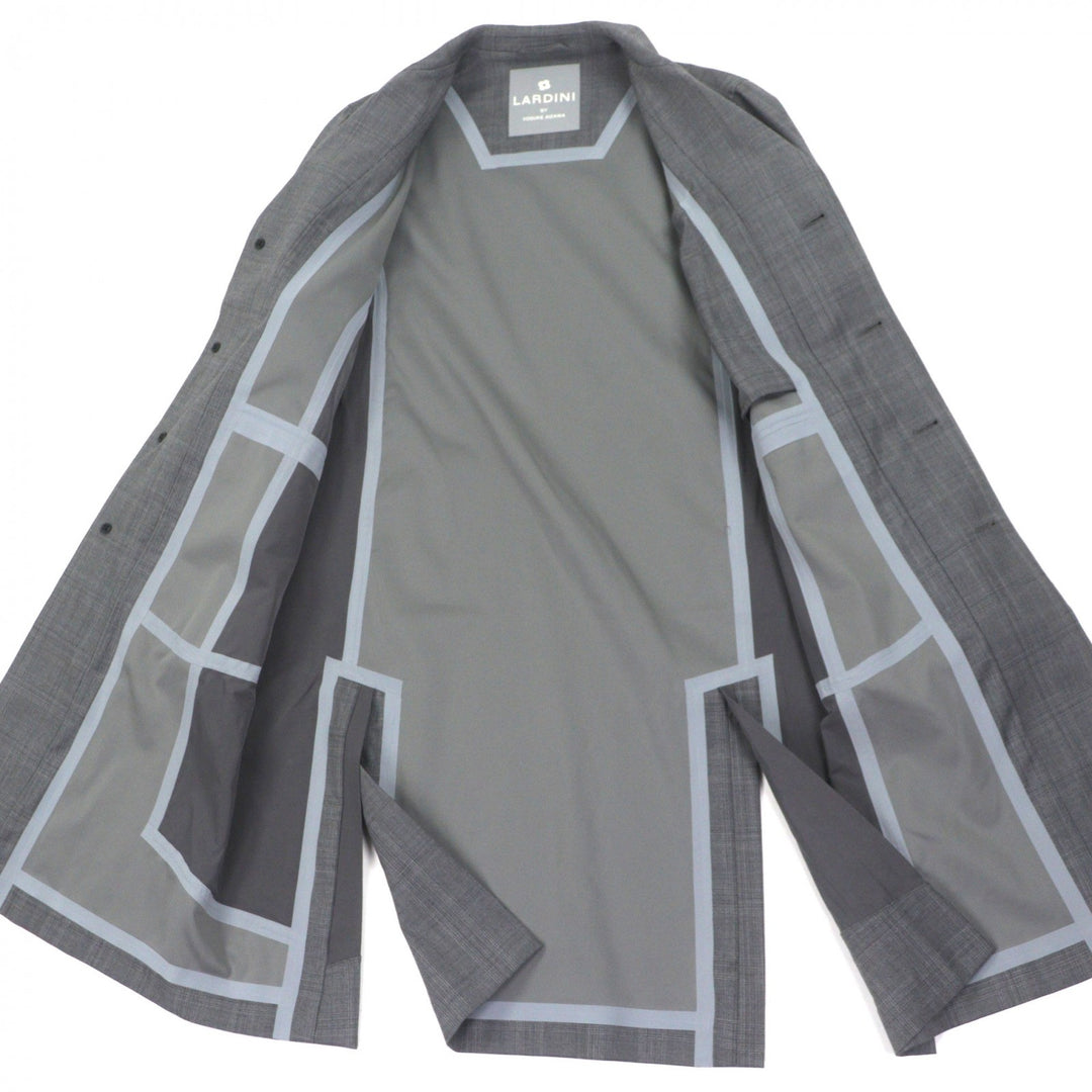 Excellent LARDINI coat BY YOSUKE AIZAWA gray wool mens M