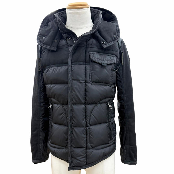 Very Good MONCLER Down jacket RYAN black Nylon mens 0